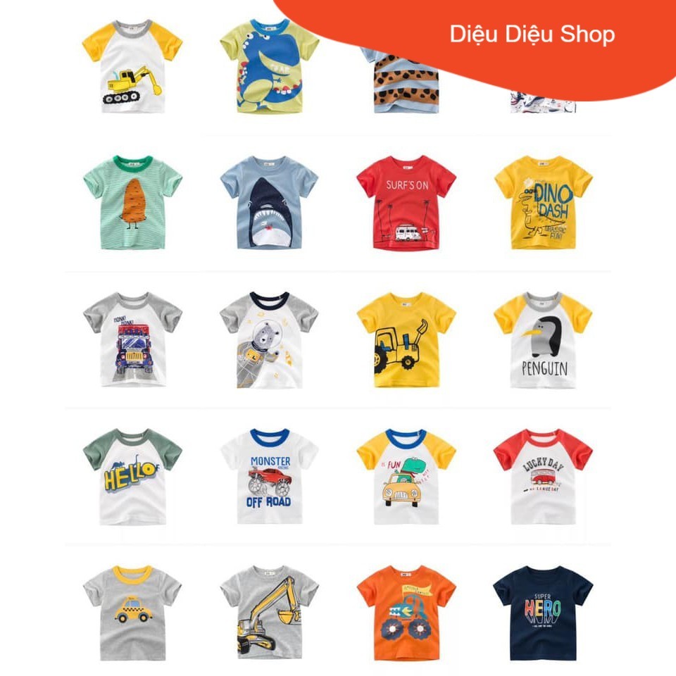 (Bảng 3) Áo phông cộc tay Quảng Châu 27kid