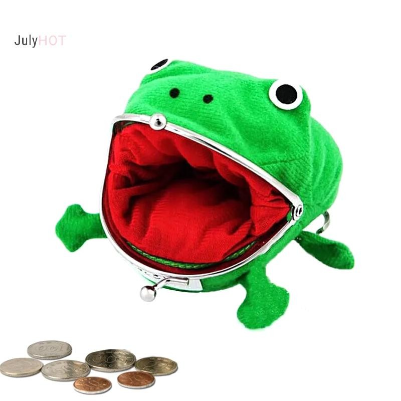 Julyhot Hoạt Hình Mới Ếch Ví Cá Tính Sang Trọng Đồng Xu Chìa Khóa Túi Cosplay Hình Túi Phụ Kiện Halloween Quà Tặng Sinh Nhật Massivedeals