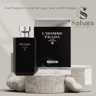 Prada L'Homme Intense EDP 100ml | Nước hoa nam mạnh mẽ thơm lâu | Sahara Perfume