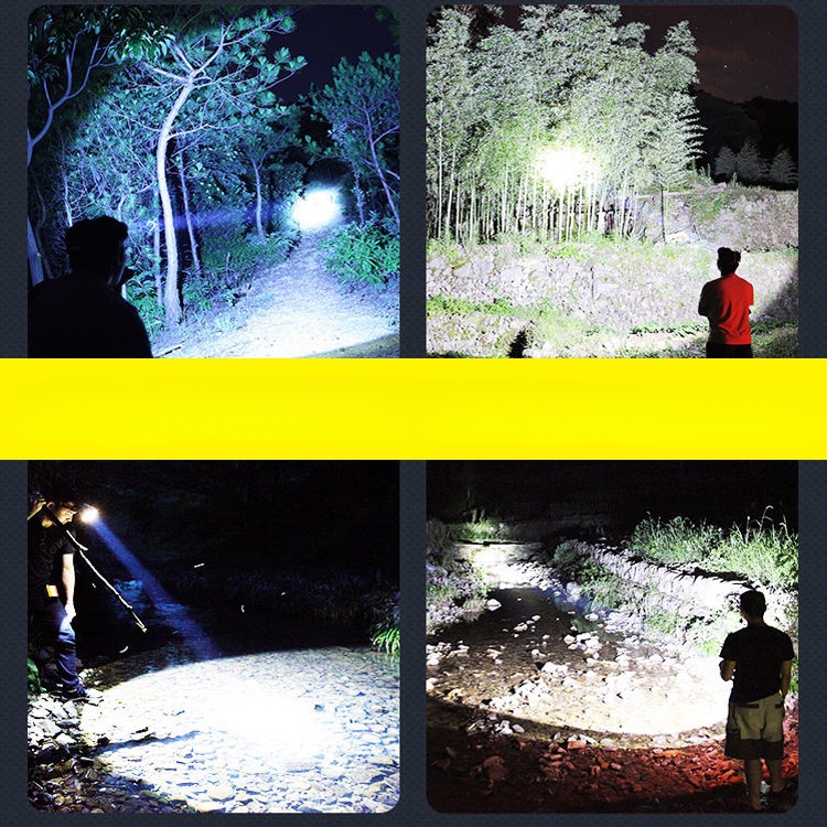 Đèn Pha xenon Khoảng Cách Siêu Sáng 500M Có Thể Sạc Lại 24 Giờ