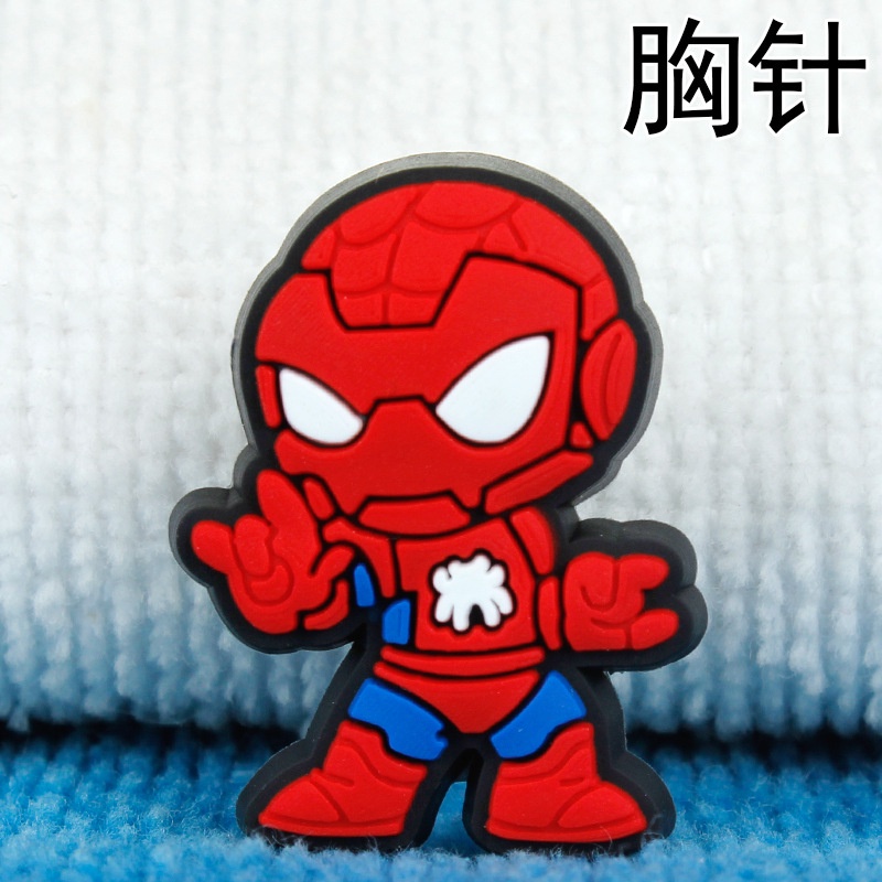 1 Huy Hiệu Cài Áo Hình Người Nhện Độc Đáo