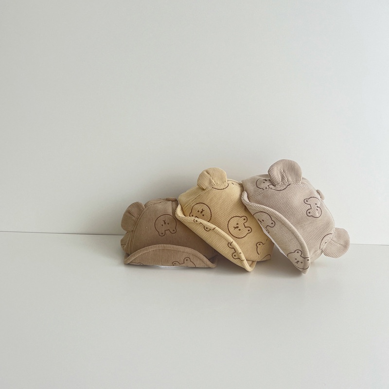 Mũ Lưỡi Trai Hình Gấu Hoạt Hình Dễ Thương Cho Bé