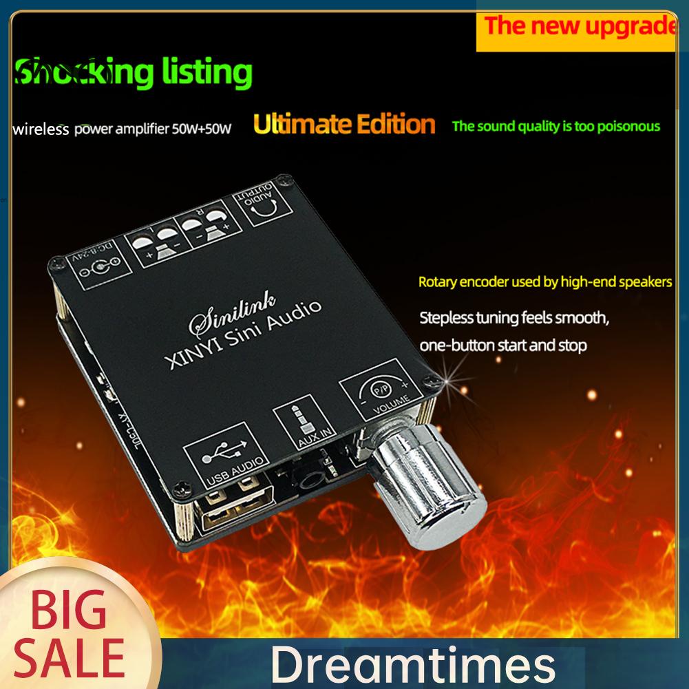 Mô Đun Khuếch Đại Âm Thanh bluetooth Kỹ Thuật Số dreamtimes1.vn] xy-c50l 50wx2