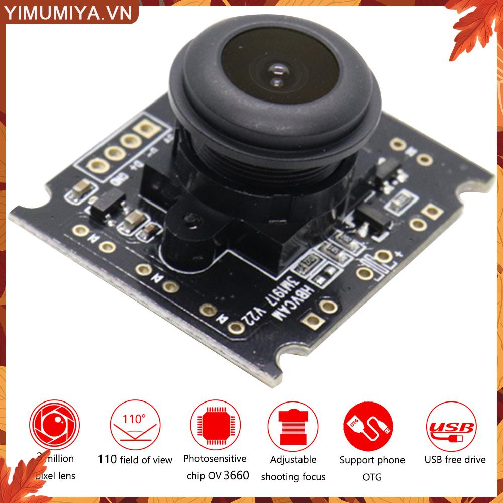 ☼Yimumiya ☼ Mô Đun camera Cổng usb ov3660 Cho Điện Thoại otg