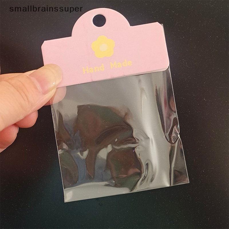 Smallbrainssuper Set 50 Thẻ Giấy Trưng Bày Trang Sức Hình Hoa Nhiều Màu Sắc sbs