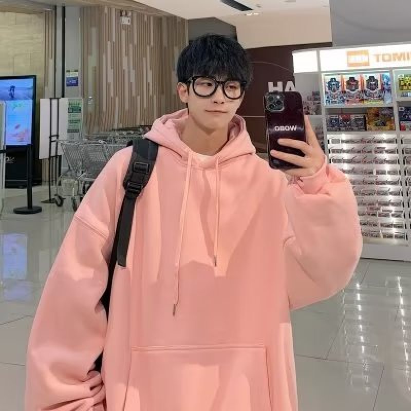 Áo hoodie Trơn Dáng Rộng plus size m-8xl unisex