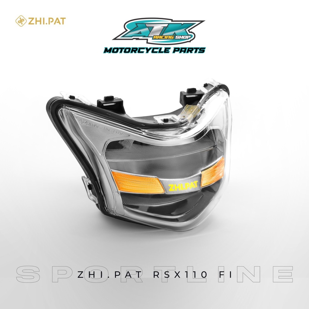 Đèn pha LED 2 tầng dành cho wave RSX 110cc Fi chính hãng ZhiPat