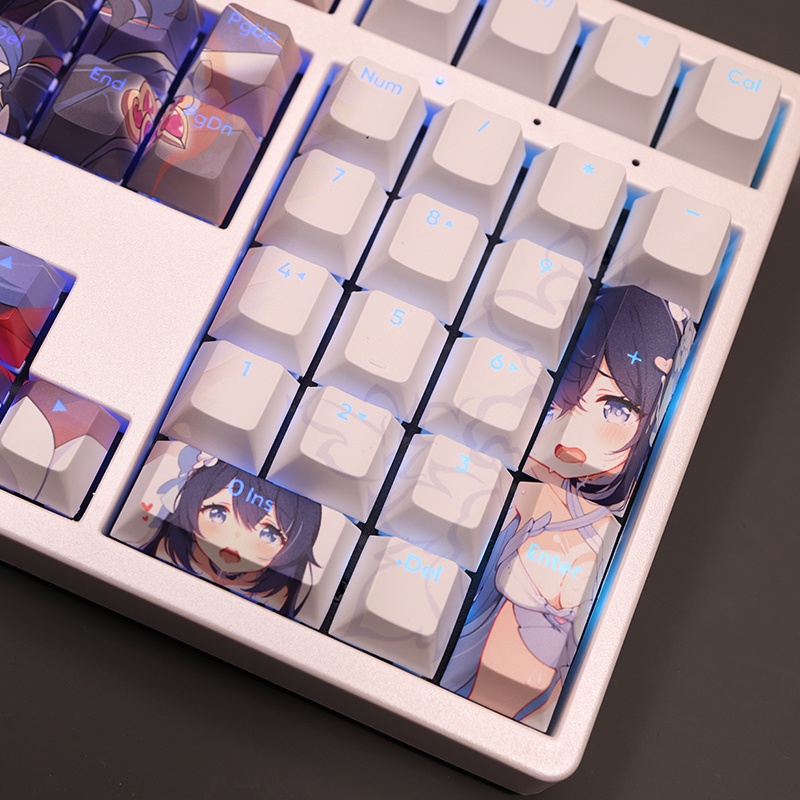 Seele vollerei Bộ Bàn Phím Cơ Và Nút Bấm Họa Tiết anime 3rd