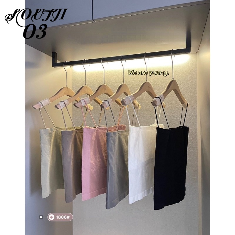 Áo Yếm Vải Lụa Không Viền Hai Dây Đeo Trước Ngực Cho Nữ