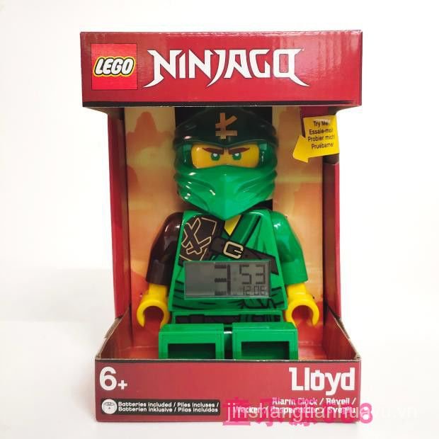 Đồng Hồ Báo Thức Mini Hình lego Siêu Nhân / Người Dơi / ninja star wars Sáng Tạo Cho Học Sinh