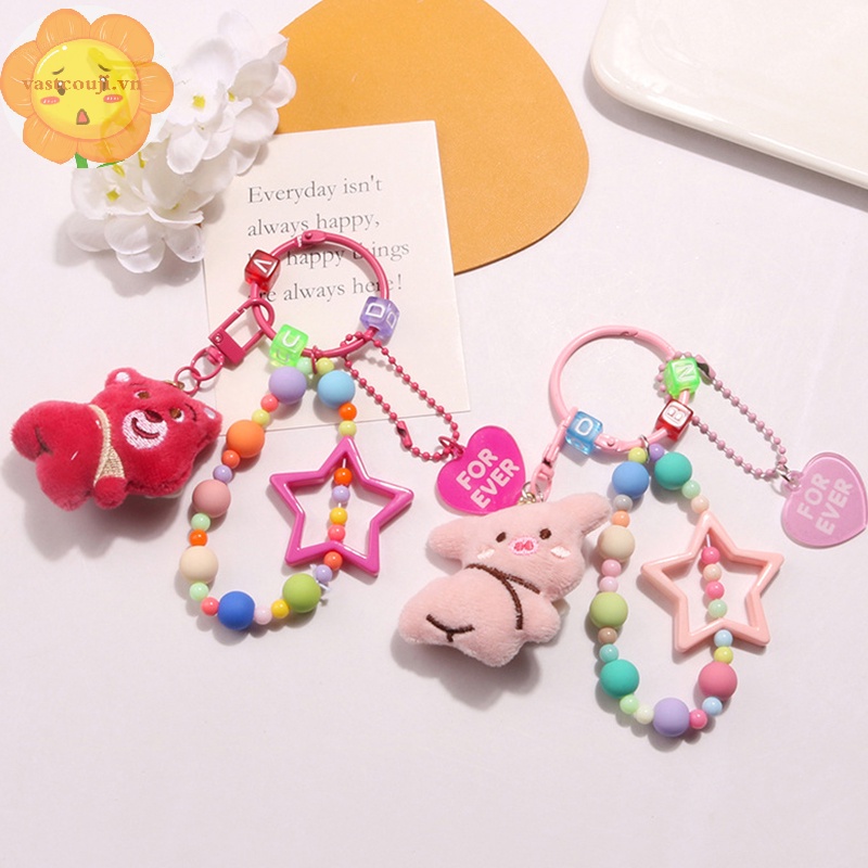 Vastji sanrio Móc Điện Thoại / Chìa Khóa / Móc Khóa Chống Thất Lạc Hình anime Nhồi Bông Dễ Thương vn