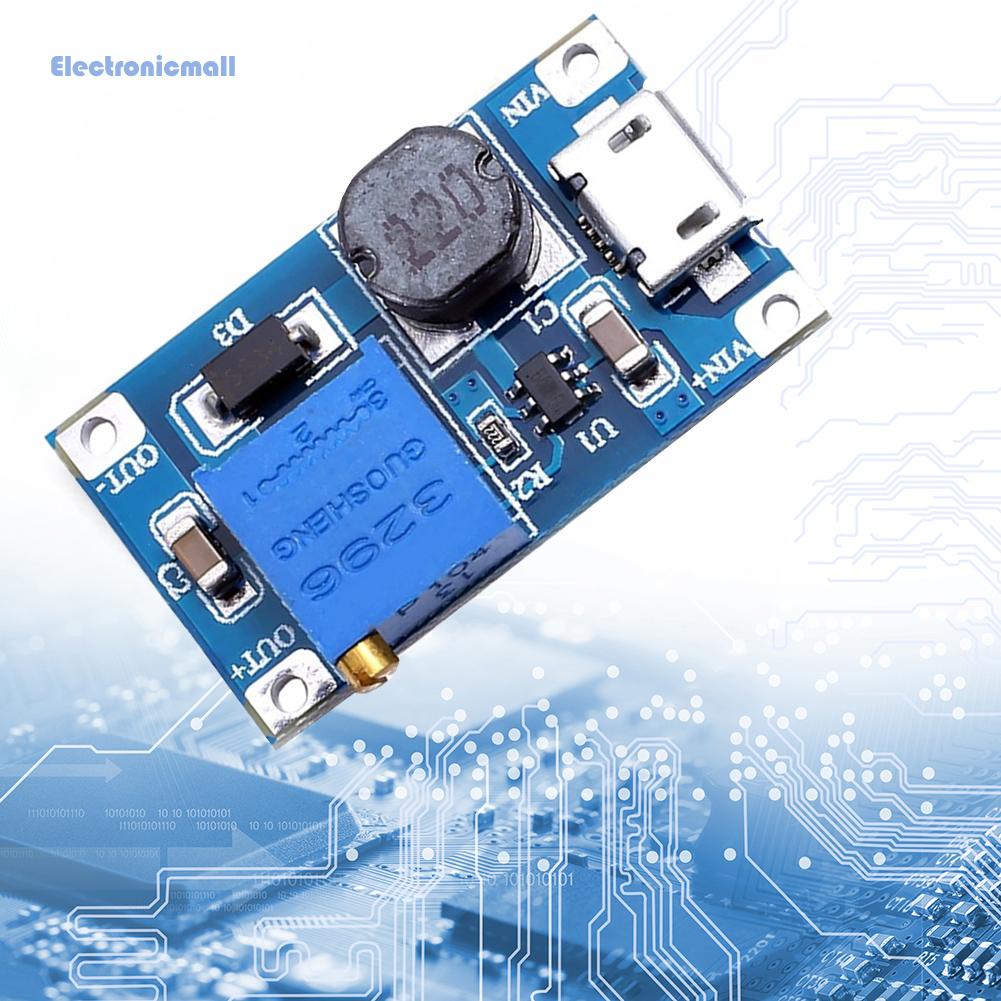 Mô-đun Tăng Áp Điện Tử Fc / micro Cho arduino mt3608 dc-dc diy