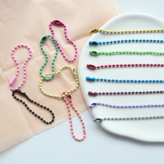 Set 10 dây bi làm móc khóa