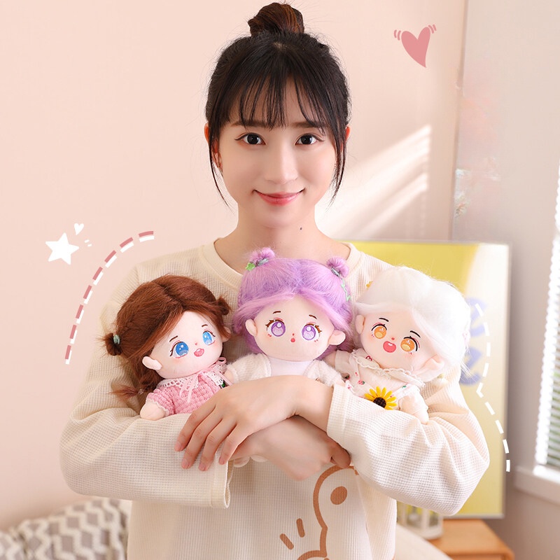 Mới Búp Bê Nhồi Bông 24cm Xinh Xắn Đáng Yêu