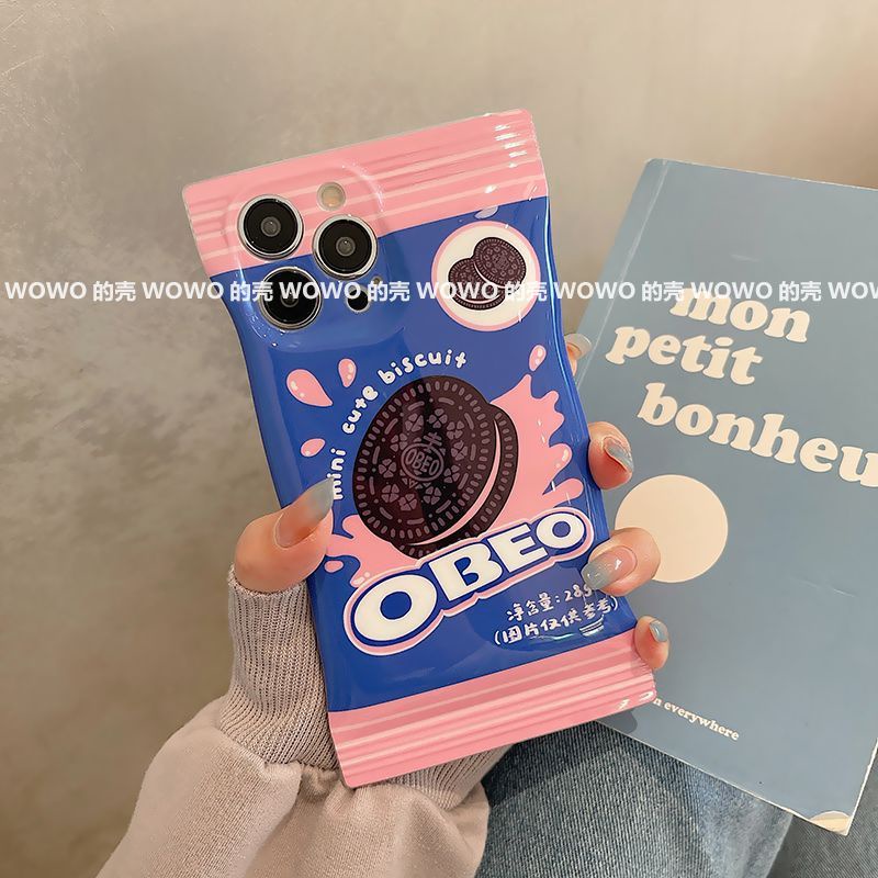 Ốp Điện Thoại Họa Tiết Bánh oreo Phong Cách Mới Cho apple Iphone 13 14Promax11 / 12 / 8xs xr78plus