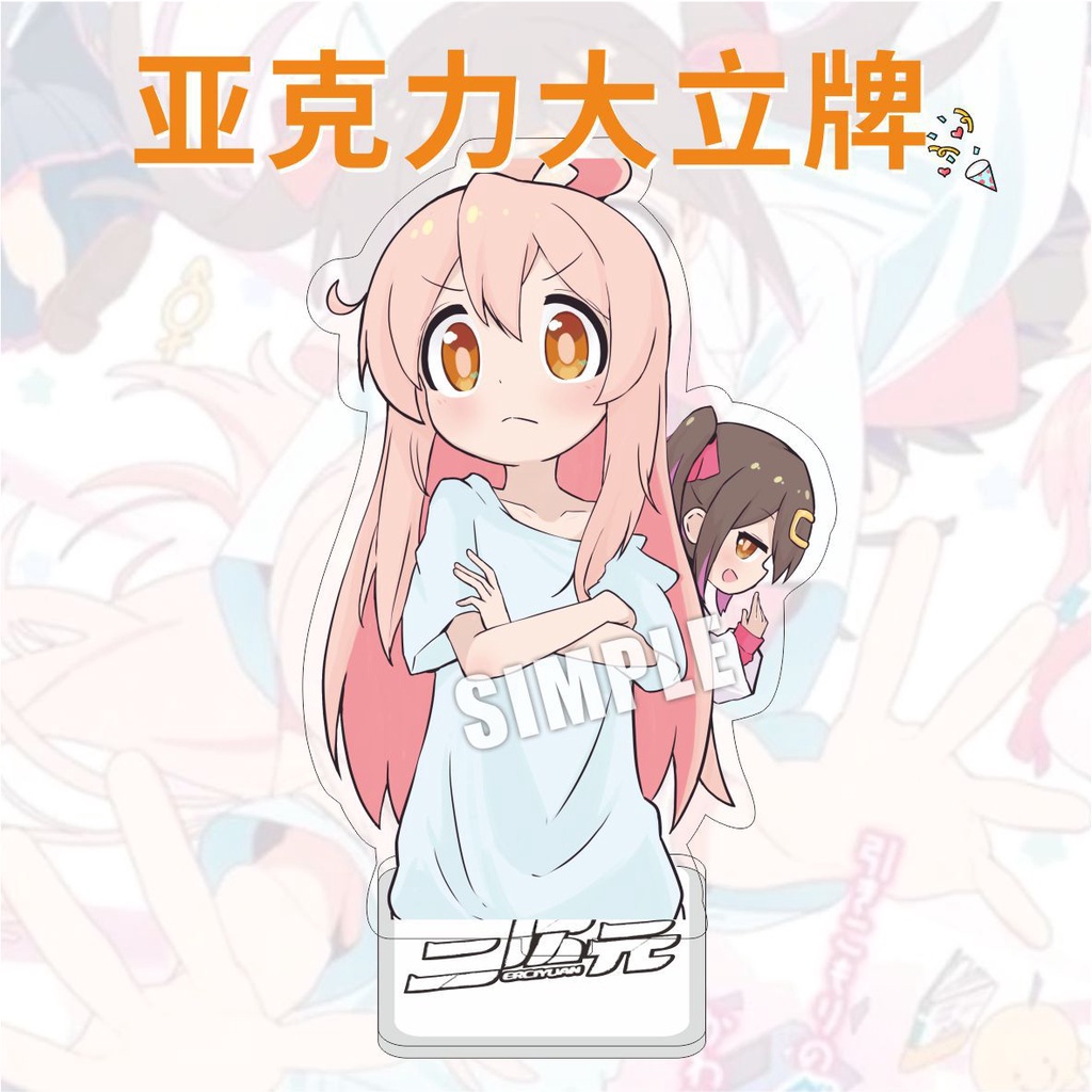 Mô hình Standee Onii Chan Wa Oshimai Acrylic Stand Mihari Oyama Mahiro Hozuki Kaede Anime decor góc học tập để bàn