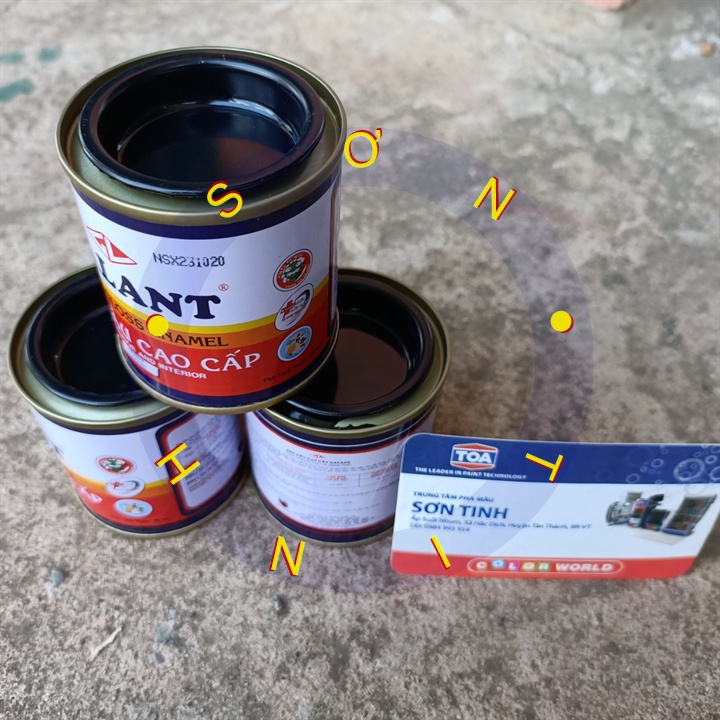 SƠN DẦU GALANT MÀU ĐEN 70ML - 1 lọ
