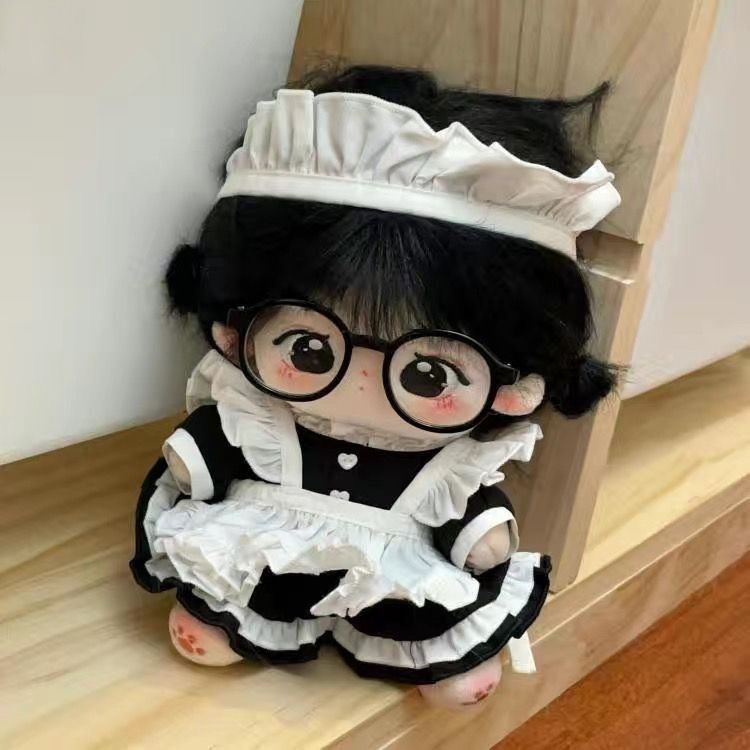 Bộ Đồ Hóa Trang Cô Hầu Gái 20cm Bằng cotton Dành Cho Búp Bê 06910