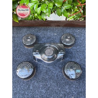 Bộ chụp xi nhan và đèn hậu cub 81/70 mài khói