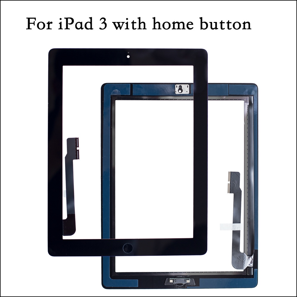 Màn Hình Cảm Ứng Thay Thế Kèm Cáp flex Cho ipad 2 3 4 a1395 a1416 a1458 a1460 a1430