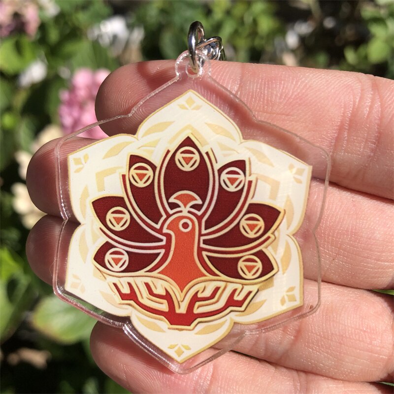 Móc khoá Genshin Impact Sumeru The Akademiya Wanderer Kaveh Alhaitham Anime Manga Phụ Kiện Trang Trí Túi xách Balo