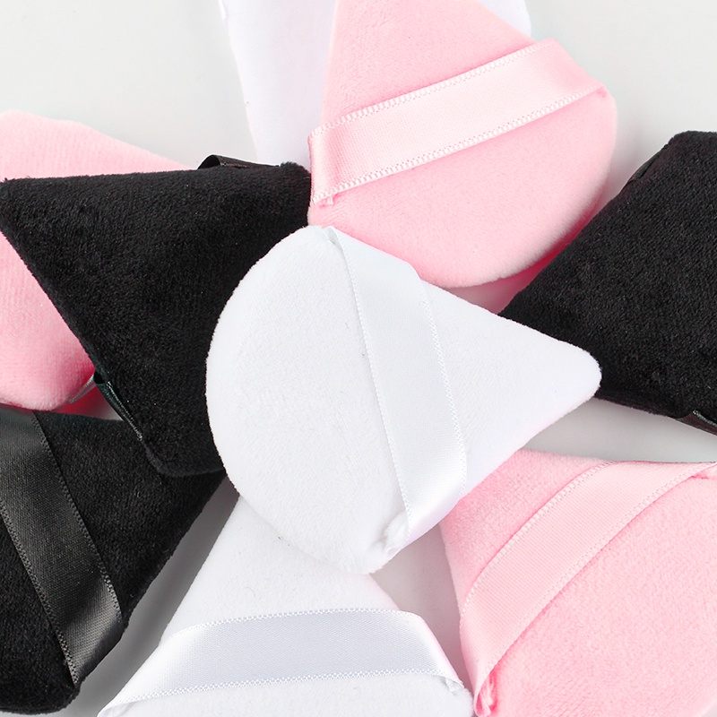 BEAUTY BLENDER Mút Tán Kem Nền mini Hình Tam Giác Bằng Xốp Có Thể Giặt Rửa Và Tái Sử Dụng Cho Nữ