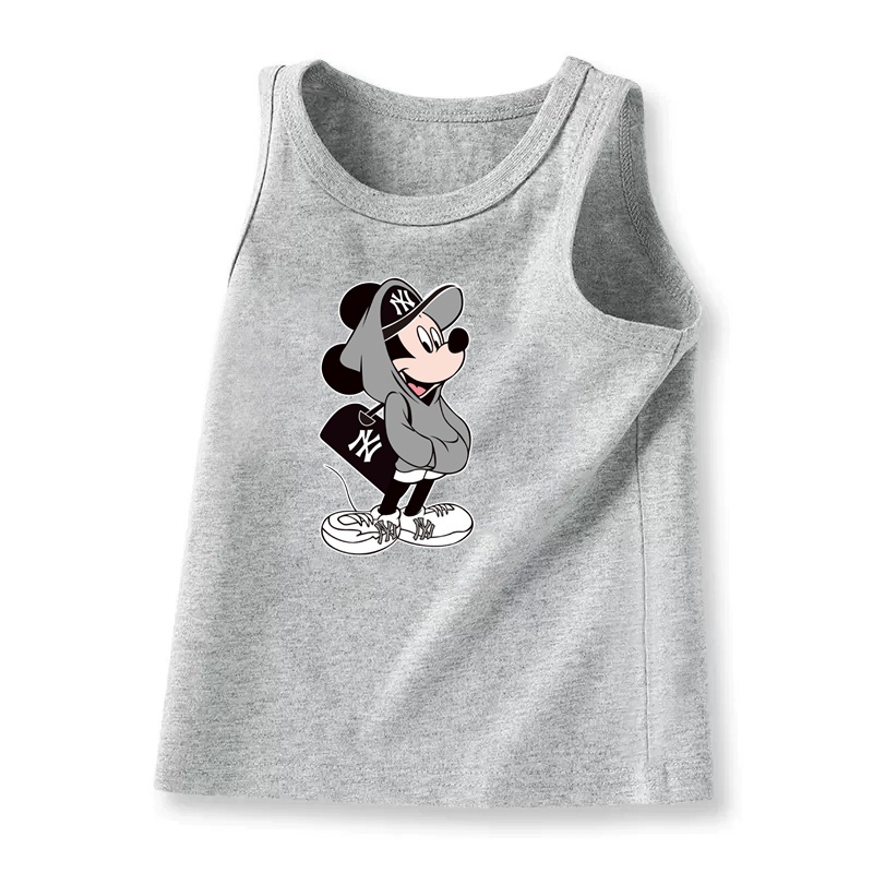 Áo Thun Ba Lỗ In Hình Chuột mickey Cho Bé Trai