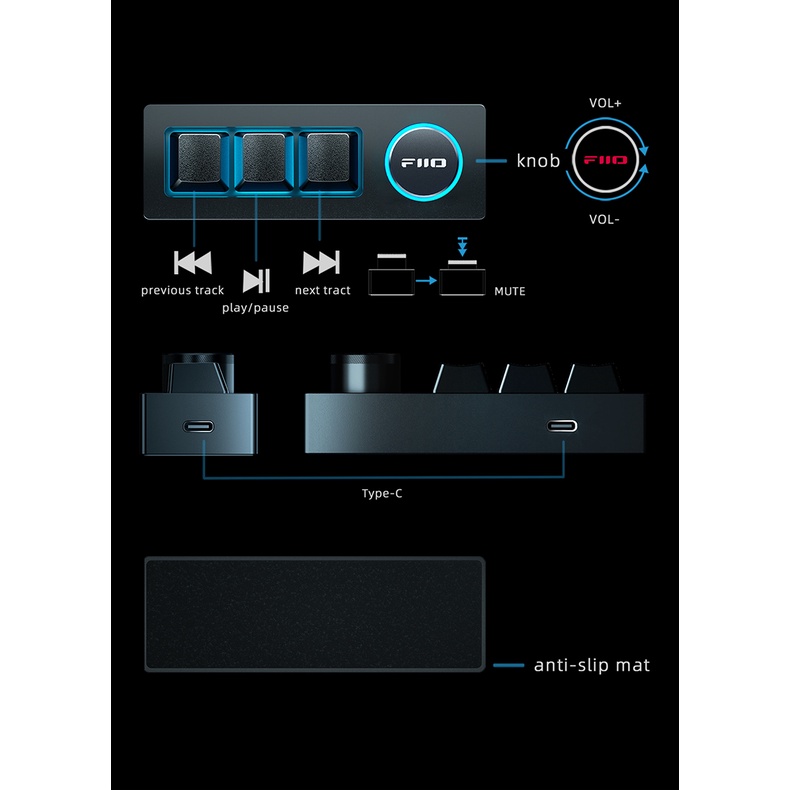 Bàn Phím Cơ fiio kb1 / kb1k / kb1k Chuyên Dụng Chất Lượng