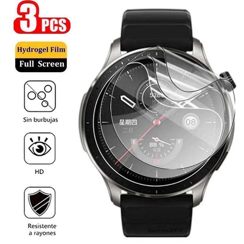 3 Bộ Phim Hydrogel Cho Garmin Fenix 7 7S 7X 6 Pro Sapphire Đồng Hồ Thông Minh Bảo Vệ Màn Hình Cho Ga