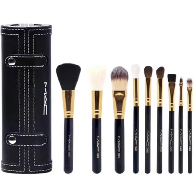 Set 9 Cọ Trang Điểm Xi Lanh Bằng Len Kết Hợp Toàn Diện