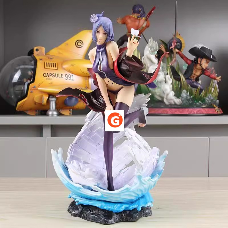 Mô Hình Nhân Vật akatsuki Trong naruto shippuden konan konan Cao 28cm