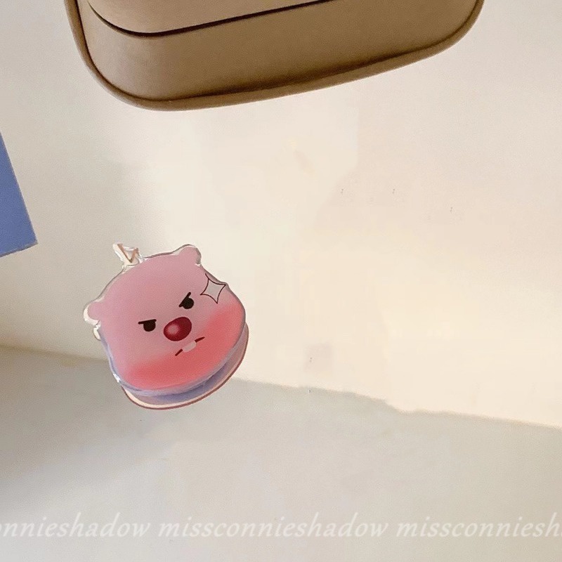 Hoạt Hình Nhẫn Đỡ Điện Thoại Hình Hoạt Họa little Robby beaver kirby Dễ Thương Có Thể Gấp Lại