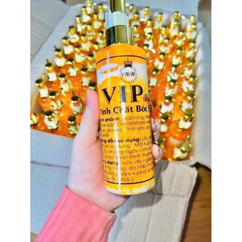 Tinh chất bóc đen VIP X3 chất kem body dưỡng trắng da 200g