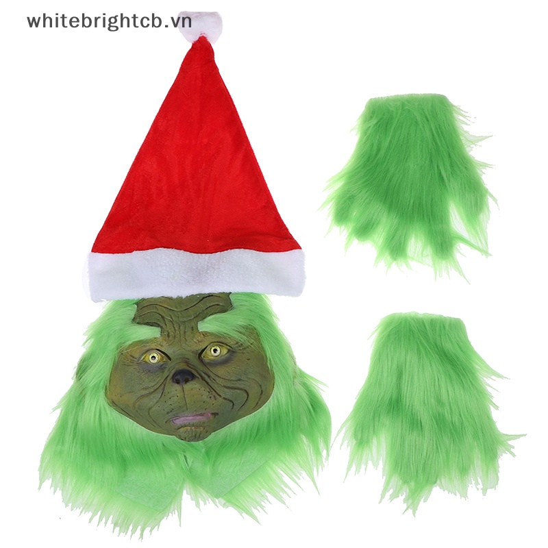 Mặt Nạ grinch Hóa Trang Giáng Sinh 2023