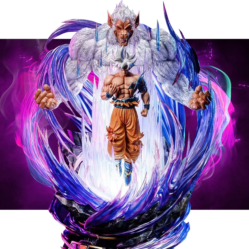 MH66 - Mô Hình Son Goku Bản Cao Cấp Bản Năng Vô Cực Ultra Instinct Cao 55cm  hế - Mô Hình Dragon Ball SẴN HÀNG