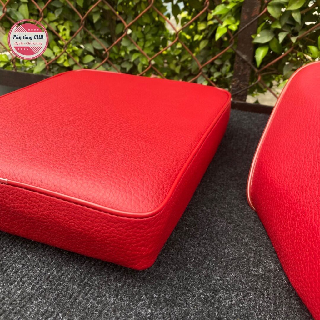 Bộ yên cub 81-82-DD màu đỏ mút xịn