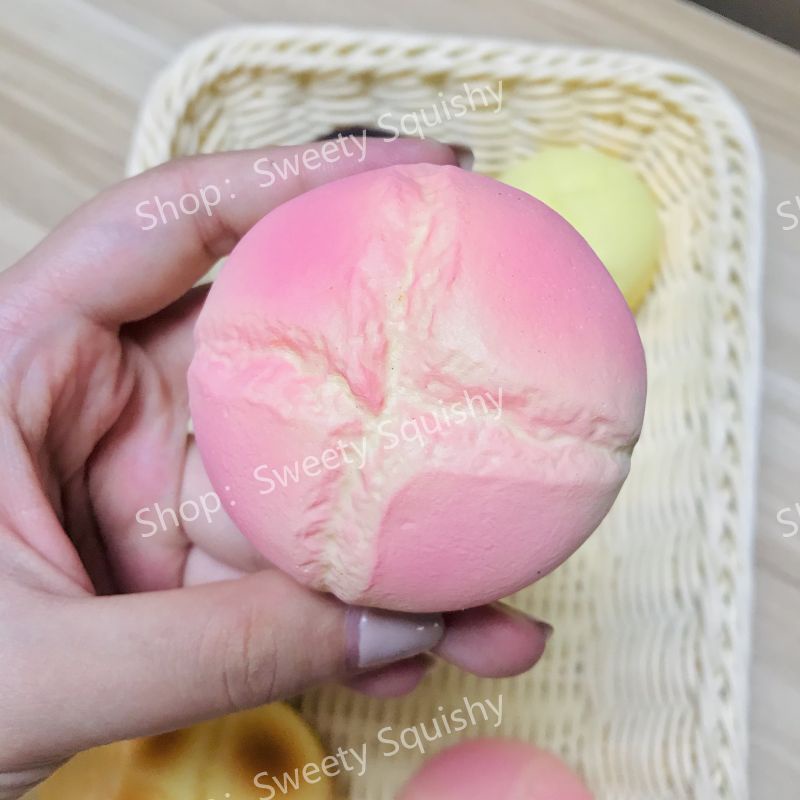 Đồ Chơi squishy mini Hình Bánh Mì Đáng Yêu Đồ Chơi Giảm Stress