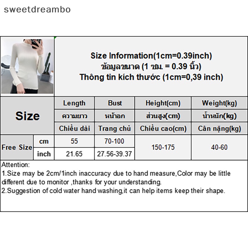 Áo sweater Dệt Kim Cổ Lọ Phối Bèo Màu Trơn Ôm Dáng Co Giãn Tốt Thời Trang Mùa Đông Cho Nữ