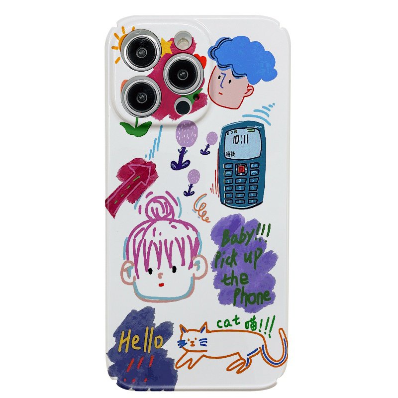 Ốp Điện Thoại Chống Sốc Hình Hoạt Hình Cho iphone 15promax 15pro 15 14promax 14 13 12 11 promax 13promax xr xsmax 7 8 plus 14plus