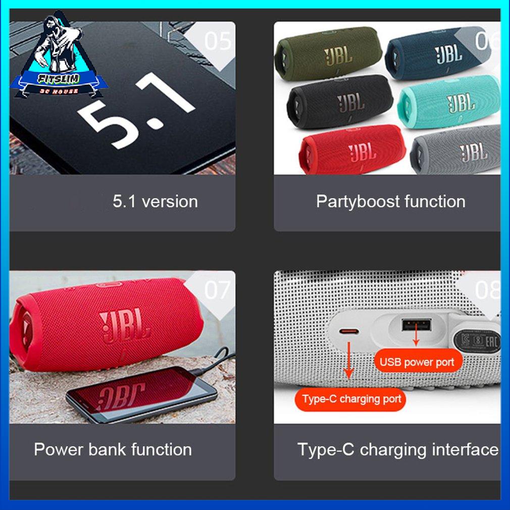 Subwoofer Jbl Charge 5 Portable Ip67 Waterproof Speaker With