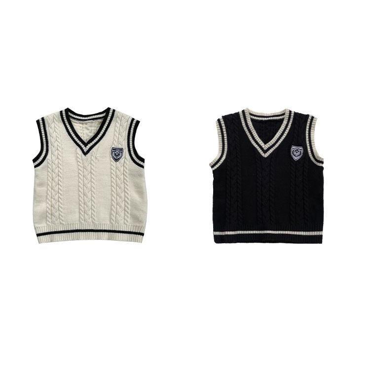 Áo Ghi Lê Dệt Kim Phong Cách Mới Thời Trang Xuân Thu Cho Bé Trai