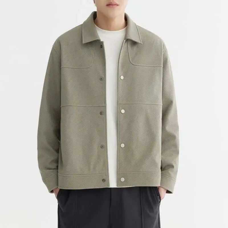 Áo Khoác Tay Dài Thời Trang Đường Phố Mùa Thu Cho Nam