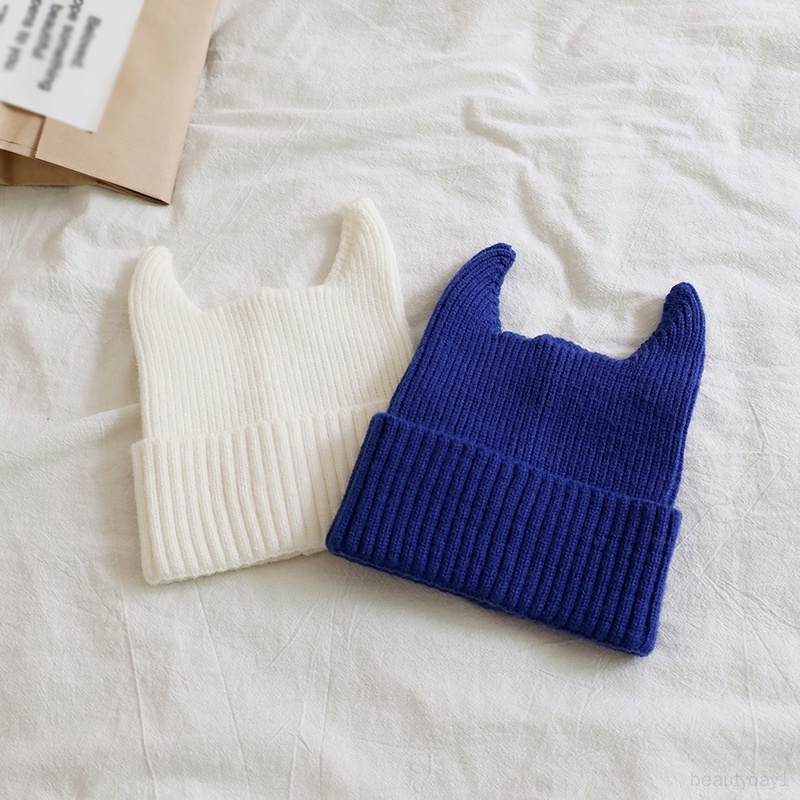 Mũ Len Trùm Tai Giữ Ấm Cho Bé Trai Và Bé Gái