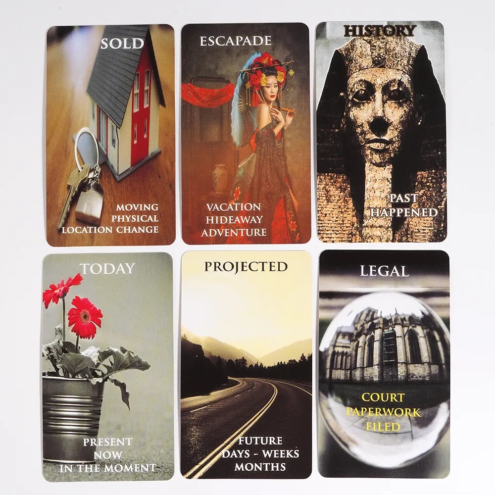 Situations Oracle 60pcs Party Card Game Fortune Telling Tarot Deck