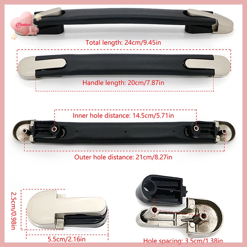 1 Tay Cầm Vali Hành Lý Thay Thế Tiện Dụng Mới