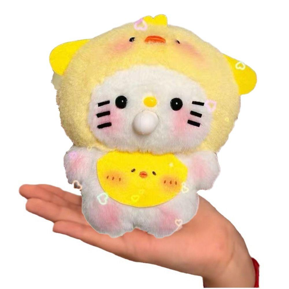 Bliss Búp Bê Mèo Nhồi Bông Mềm Mại Có Móc Khóa Làm Quà Tặng diy