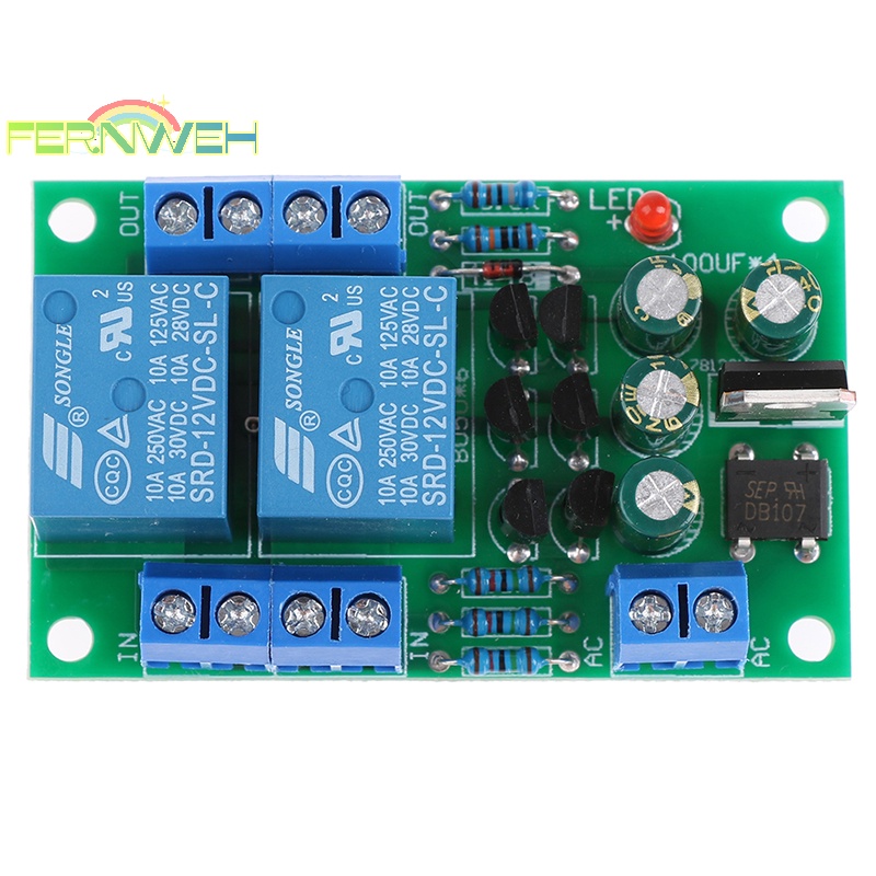 Bộ Bảng Mạch Bảo Vệ Loa Âm Thanh Hai Kênh dc diy