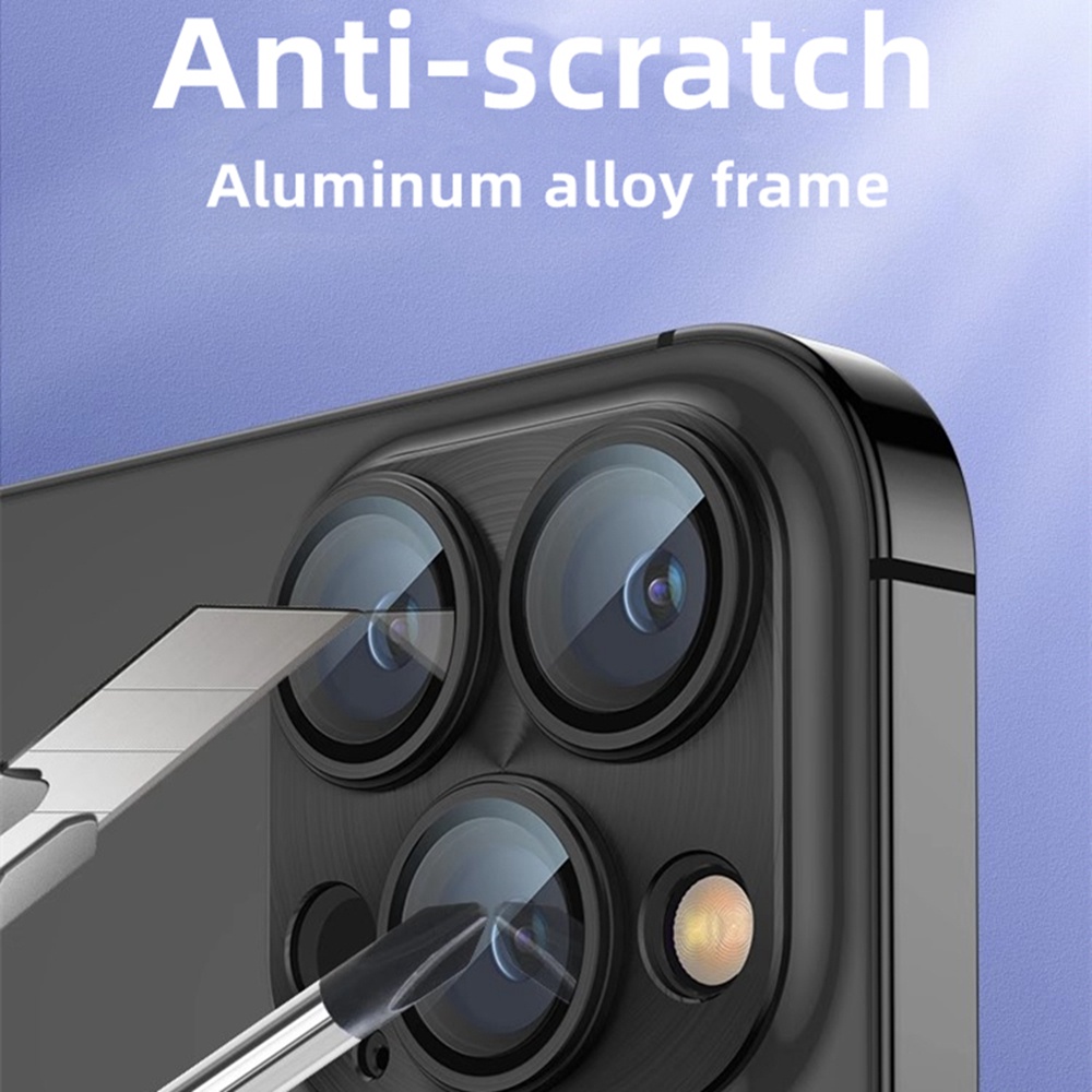 Vòng Kim Loại Titan Bảo Vệ Ống Kính Máy Ảnh Cho iphone 13 14 15 pro max 14 15 plus