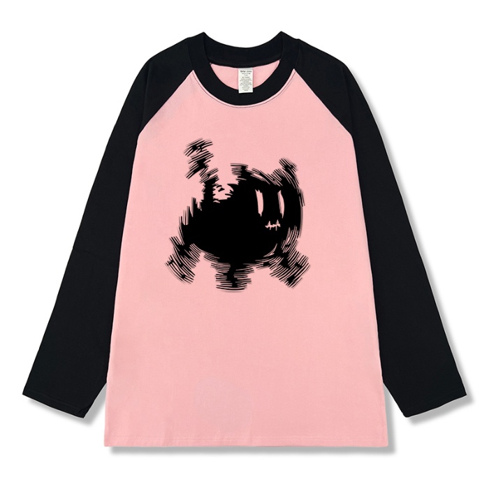 Áo Thun Tay Dài 100% cotton In Họa Tiết Thời Trang Hàn Quốc Cho Nữ