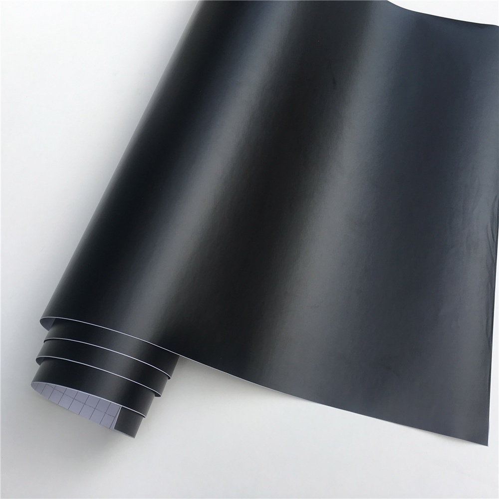 Miếng Dán Đề Can vinyl Màu Đen Nhám Trang Trí Xe Hơi / Máy Tính